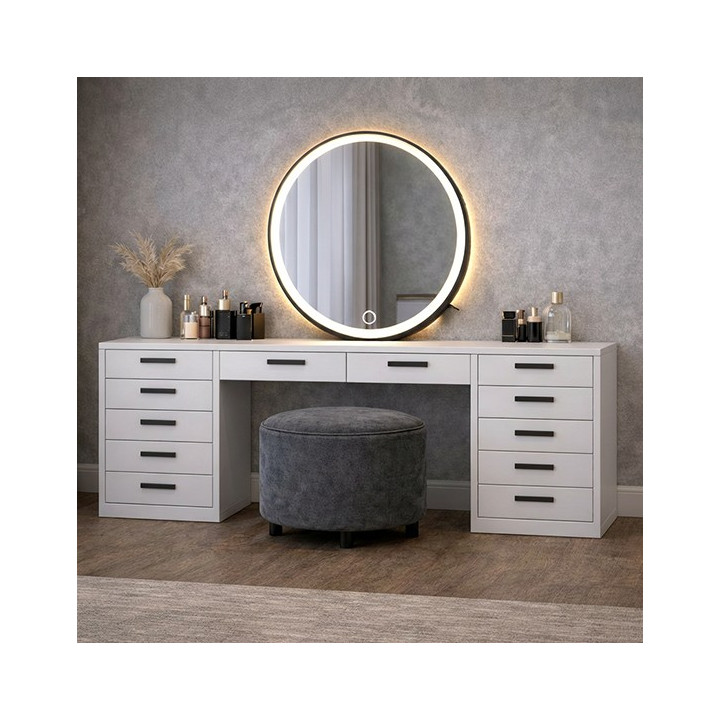 Ntane - Angela Dressing Table Combo, White