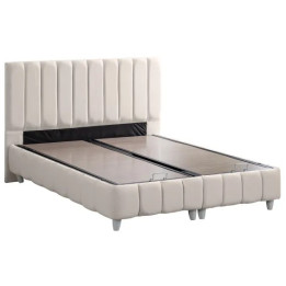 Ntane - Narva Base and Headboard Set, Cream