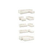 Ntane - Frid Linen Modular Corner Set