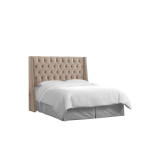 Ntane - Houston Button Tufted Wingback Headboard