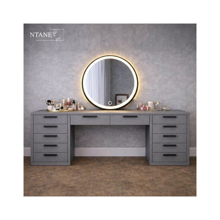Ntane - Angela Dressing Table Combo, Dunblane Grey