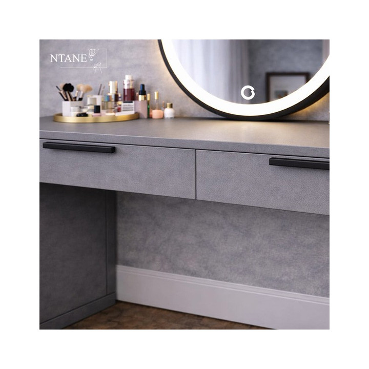 Ntane - Angela Dressing Table Combo, Dunblane Grey