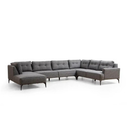 Ntane - Muidan Corner Sofa, Grey