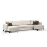 Ntane - Crystal Corner Sofa, Cream