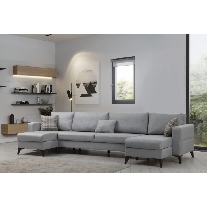 Ntane - Crystal Corner Sofa, Cream