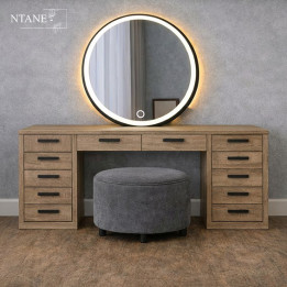 Ntane - Angela Dressing Table Combo, Kirkwall Textured