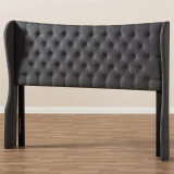 Ntane - Selina Button-Tufted Winged Double Headboard