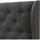 Ntane - Selina Button-Tufted Winged Double Headboard