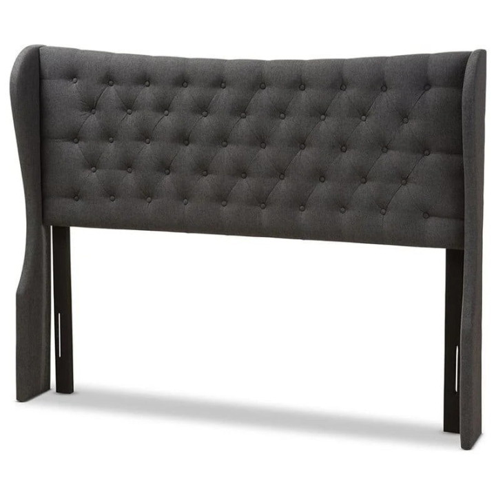Ntane - Selina Button-Tufted Winged Double Headboard
