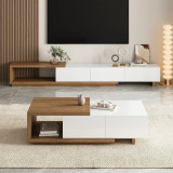 Ntane - Angela TV Stand with Coffee Table