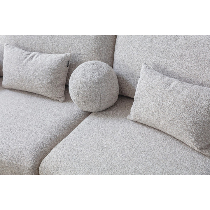 Ntane - 6 Seater Milano Curve Bouclé Sofa