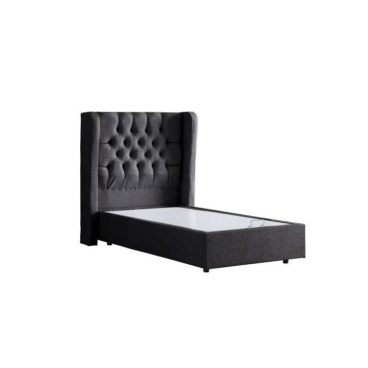 Ntane - Riga Base and Headboard Set, Grey