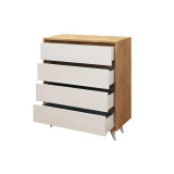 Ntane - Chest of Drawers, Off White and Brown