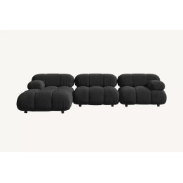 Ntane - Bubble Modular Corner Sofa, Black