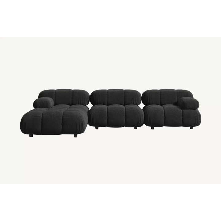 Ntane - Bubble Modular Corner Sofa, Black
