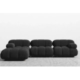 Ntane - Bubble Modular Corner Sofa, Black