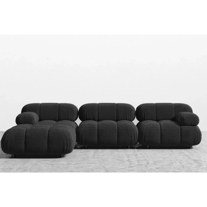 Ntane - Bubble Modular Corner Sofa, Black