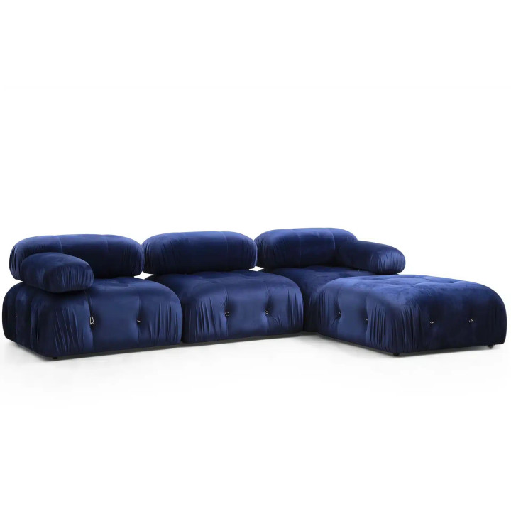 Ntane - Bubble Modular Corner Sofa, Blue