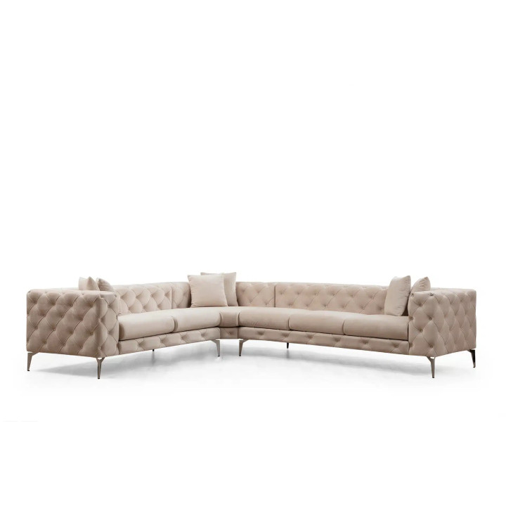Ntane - Momo Corner Sofa, Cream