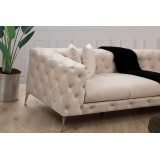 Ntane - Momo Corner Sofa, Cream