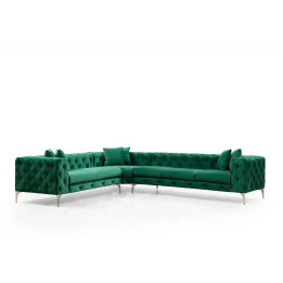 Ntane - Momo Corner Sofa, Green