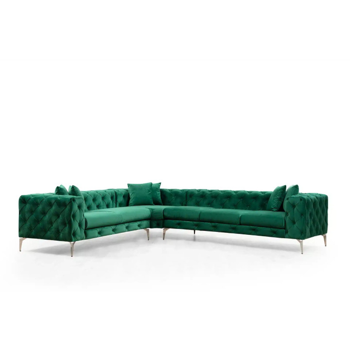 Ntane - Momo Corner Sofa, Green