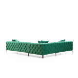 Ntane - Momo Corner Sofa, Green