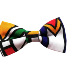 Indebele Print Bow Tie