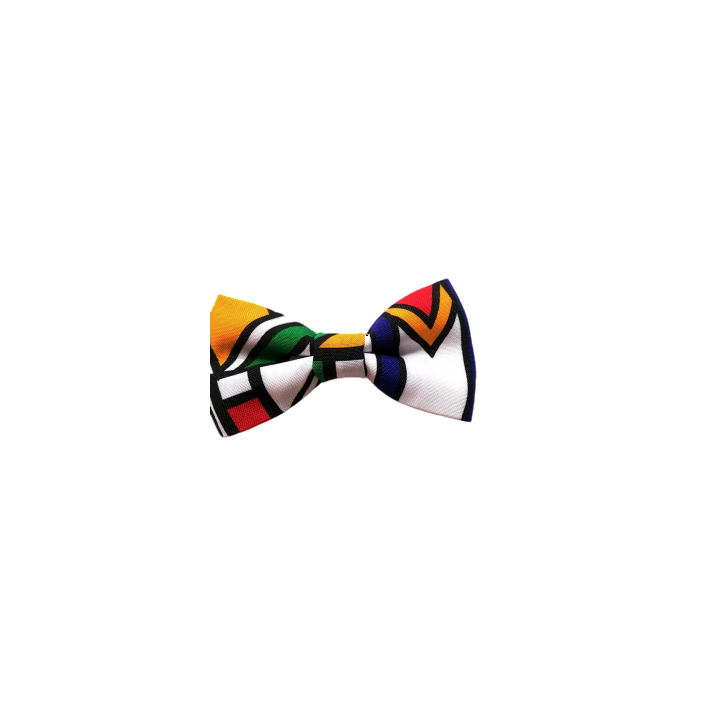 Indebele Print Bow Tie