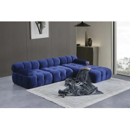 Ntane - Hazz Modular Corner Sofa, Navy Blue