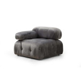 Ntane - Bubble Modular Corner Sofa, Light Grey