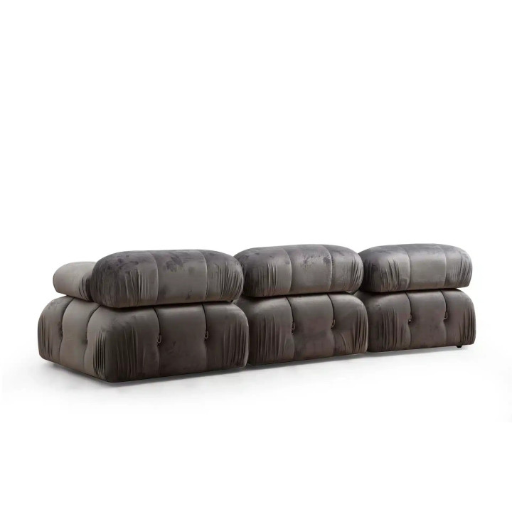 Ntane - Bubble Modular Corner Sofa, Light Grey