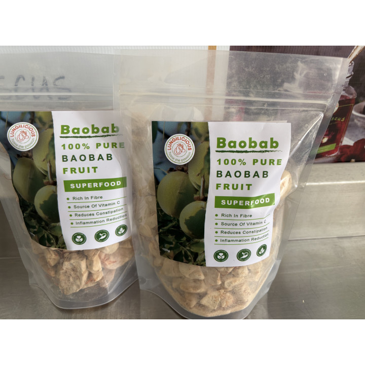 Lungilicious Baobab Dry Fruit, 150 g | Proudly SA