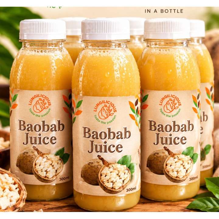 Lungilicious Baobab Juice, 6 x 330 ml | Proudly SA