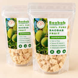 Lungilicious Baobab Dry Fruit, 150 g | Proudly SA