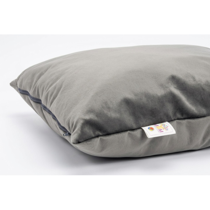 MM Grey Suede Leather