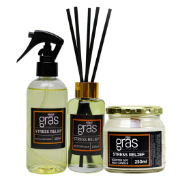 Stress Relief Combo (Reed Diffuser, Room Spray & Candle)