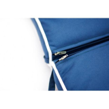 Blue (Navy) Canvas Patio Flexible Bench/Lounger Cushion