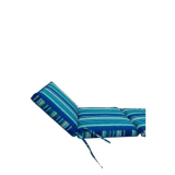 Seated By Jenkie Blue Stripes Waterproof Lounger Cushion
