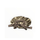 Dubis Adjustable Double Layer Satin Bonnet Color Gold