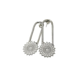 Elegant Marquise Drop Shaped Wire Earrings