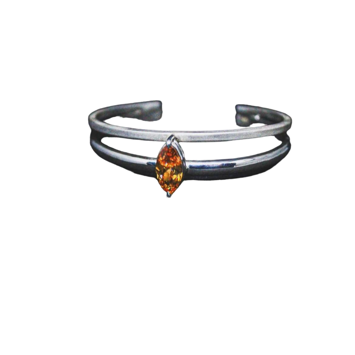 Marquise Split Bangle