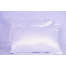 Dubis 2 Standard size Satin Pillowcases color White