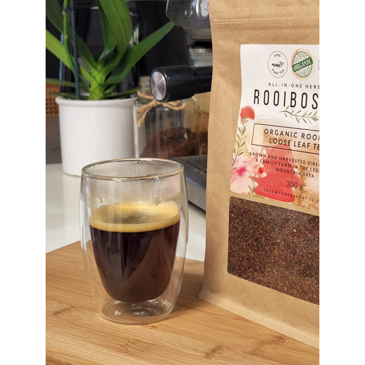 Rooiboslief - 300g Organic Loose Leaf Rooibos Tea (10 x packs)