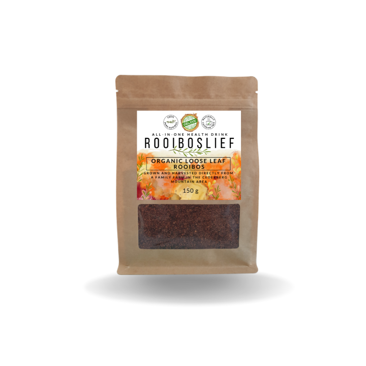 Rooiboslief - 150 g Organic Loose Leaf Rooibos Tea (20