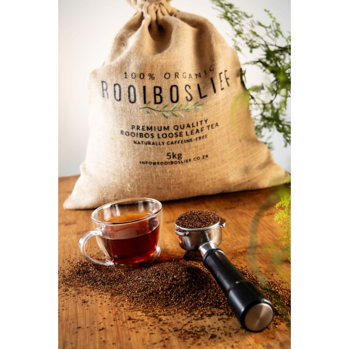 Rooiboslief - 5kg Organic Loose Leaf Rooibos BARISTA Bag