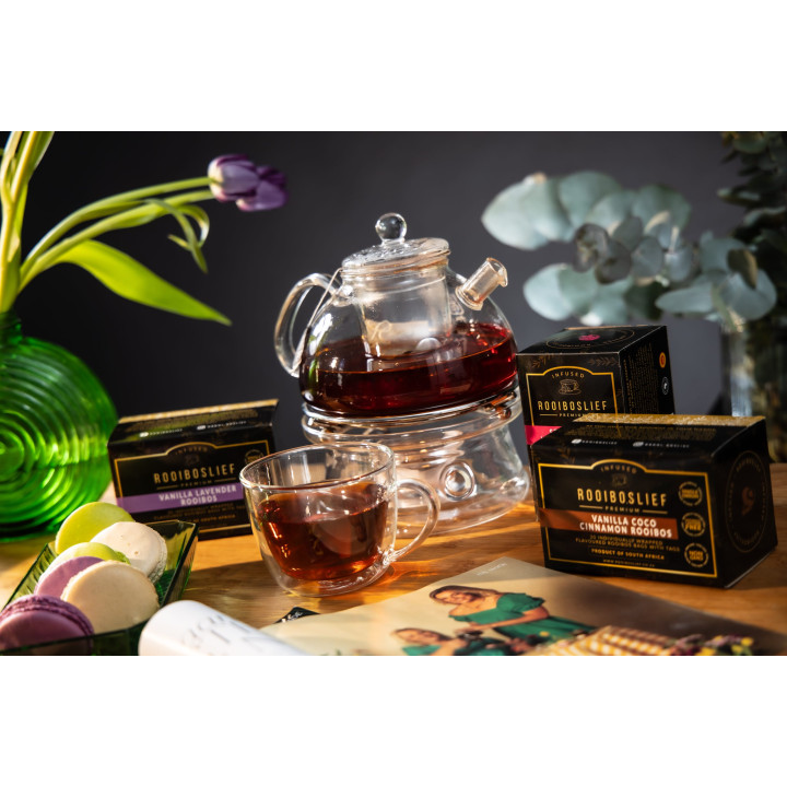 Rooiboslief - 40g Premium Organic Rooibos Tea 20's (3 x