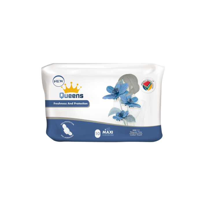 Queens Sanitary Pads 12 X 10's