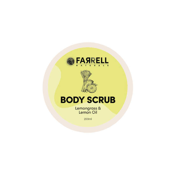 Body Scrub Lemongrass & Lemon Oil