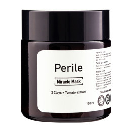 Perile - Miracle mask - 2 Clays + Tomato Extract -100g